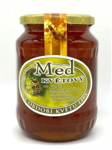 Včelařství Sedláček Med květový lipový 950 g