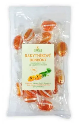 Bonbony Rakytníkové 100 g