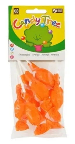 Lízátka s příchutí pomeranč bezlepková 7 x 10 g