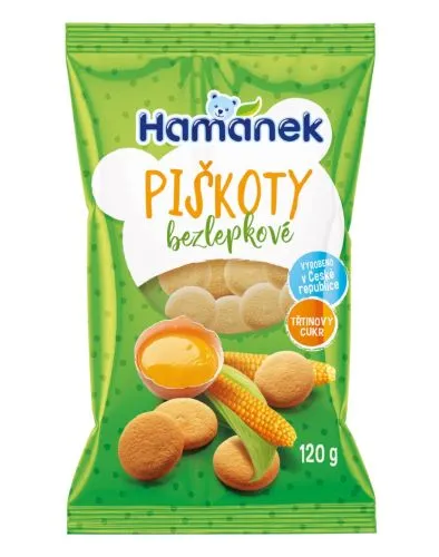 Piškoty kukuřičné bezlepkové 120 g