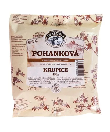 Krupice pohanková 400 g Šmajstrla