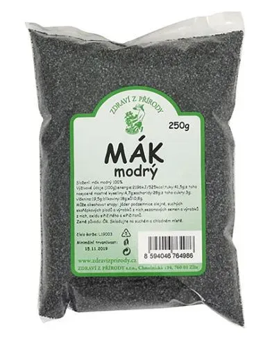 Mák modrý 250 g