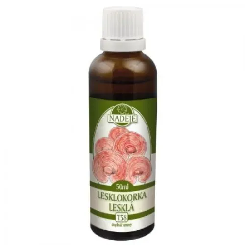 Lesklokorka lesklá (Reishi) - tinktura z byliny 50 ml