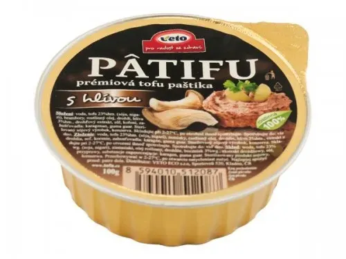 Paštika PATIFU s hlívou 100 g VETO