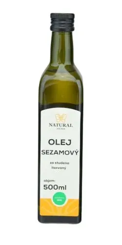 Olej sezamový lisovaný za studena 0,5 l