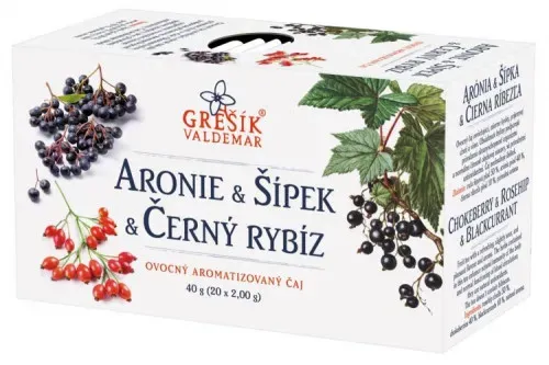 Aronie & Šípek & Černý rybíz 20 x 2,0 g přebal