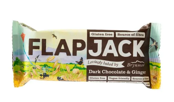 Flapjack ovesný čokoláda se zázvorem bezlepkový 80 g