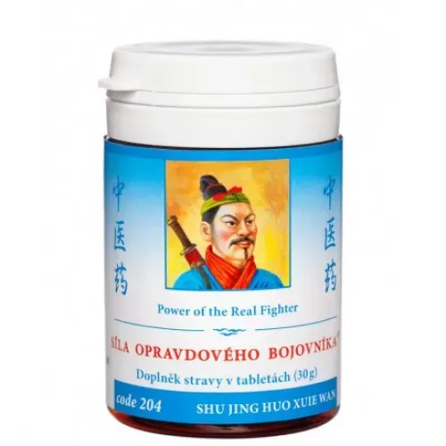 (204) Síla opravdového bojovníka® SHU JING HUO XUE WAN mod.