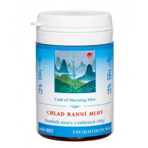 (002) Chlad ranní mlhy YIN QIAO JIE DU WAN mod.