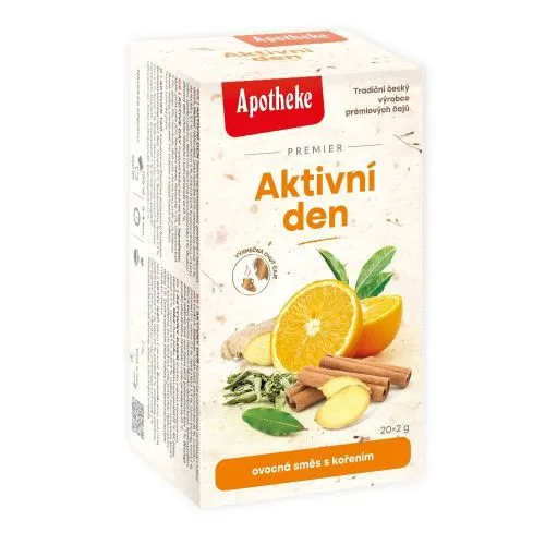 Apotheke čaj Aktivní den 20 x 2 g