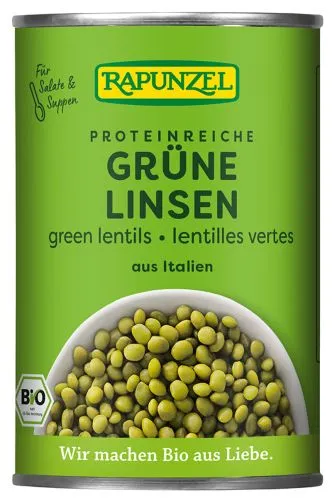 Čočka zelená sterilovaná 400 g