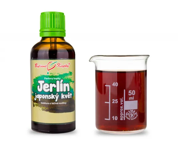 Jerlín japonský květ (Sophora - přírodní rutin) - bylinné kapky (tinktura) 50 ml