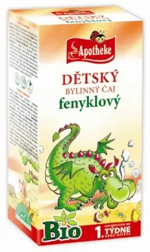 Apotheke Dětský čaj fenyklový 20 x 1,5 g