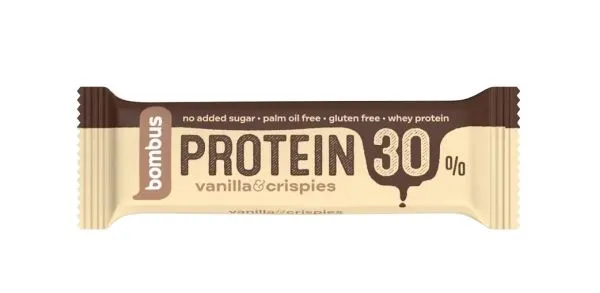 PROTEIN 30 % Vanilla & Crispies 50 g