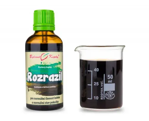 Rozrazil lékařský - bylinné kapky (tinktura) 50 ml