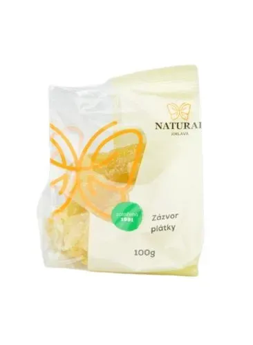 Zázvor plátky slazený 100 g