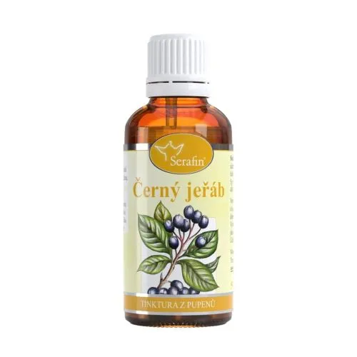 Černý jeřáb – tinktura z pupenů 50 ml