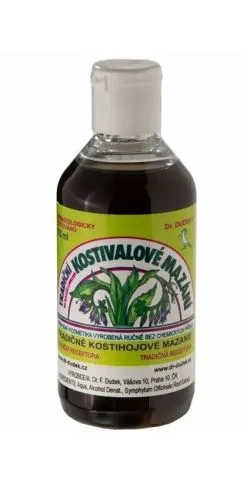 Kostivalové mazání, masáže a obklady 115 ml
