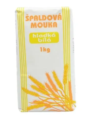 Mouka špaldová hladká bílá 1 kg