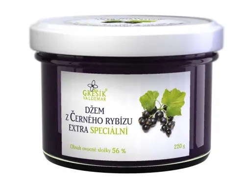 Džem Z černého rybízu extra Speciální 220 g