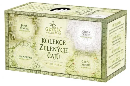 Kolekce Zelených čajů 4 x 5 n.s.