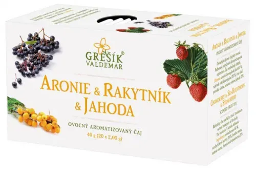 Aronie & Rakytník & Jahoda  20 x 2,0 g přebal