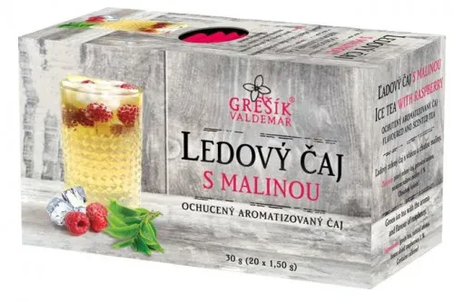 Ledový čaj s malinou 20 x 1,5 g