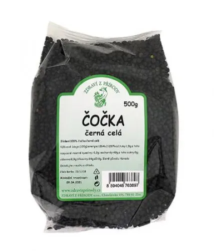 Čočka černá 500 g