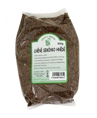 Len hnědý 500 g