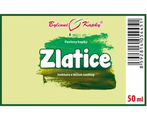 Zlatice - bylinné kapky (tinktura) 50 ml