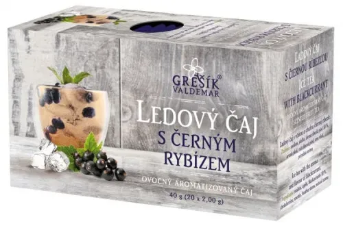 Ledový čaj s černým rybízem 20 x 2 g
