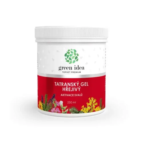 Tatranský bylinný gel - hřejivý 250 ml