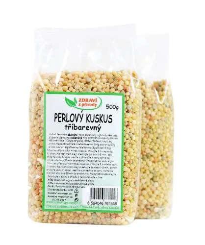 Kuskus perlový tříbarevný 500 g