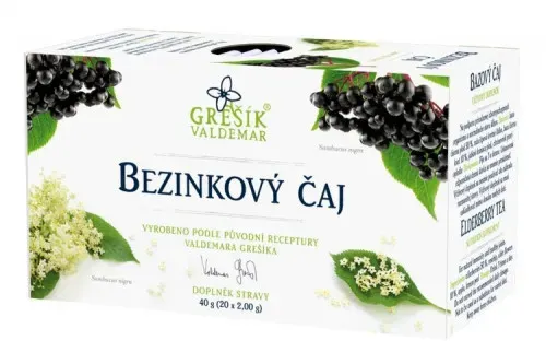 Bezinkový čaj 20 x 2,0 g
