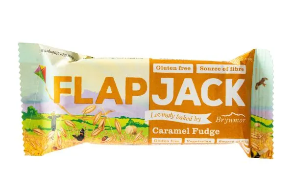 Flapjack ovesný s polevou s čokoládovou příchutí bezlepkový 80 g