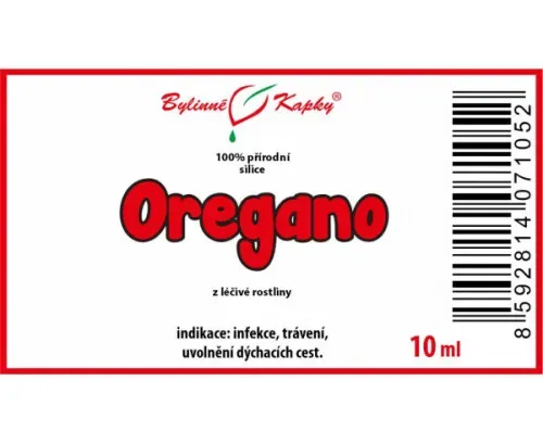 Oregano - 100% přírodní silice - esenciální (éterický) olej 10 ml