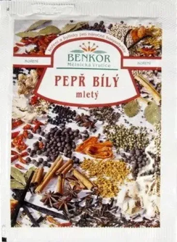 Pepř bílý mletý 25 g