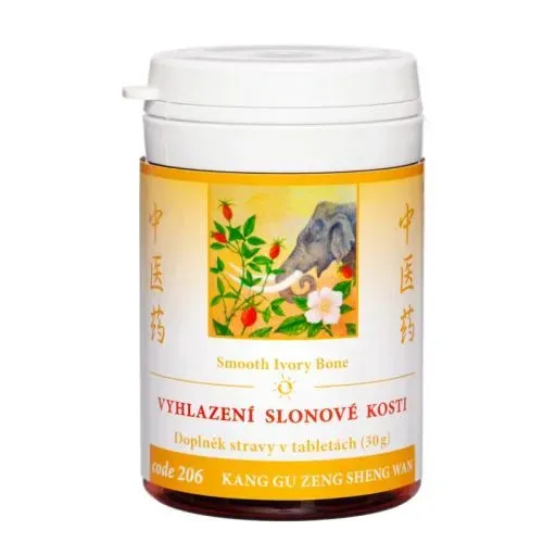 (206) Vyhlazení slonové kosti KANG GU ZENG SHENG WAN mod.