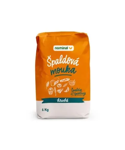 Mouka špaldová bílá hrubá 1 kg