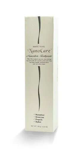 White Pearl Zubní pasta NanoCare Silver 100 g