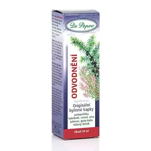 Odvodnění, originální bylinné kapky 50 ml