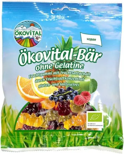 Bonbony ovocné MEDVÍDCI želé vegan 80 g
