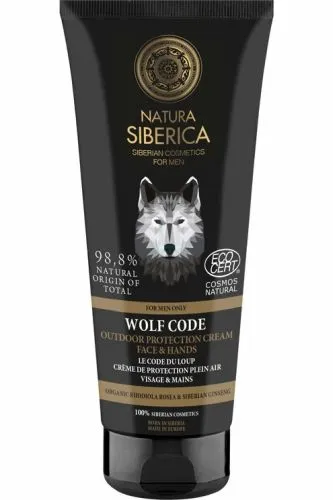 Ochranný krém na obličej a ruce Vlčí zákon 80 ml