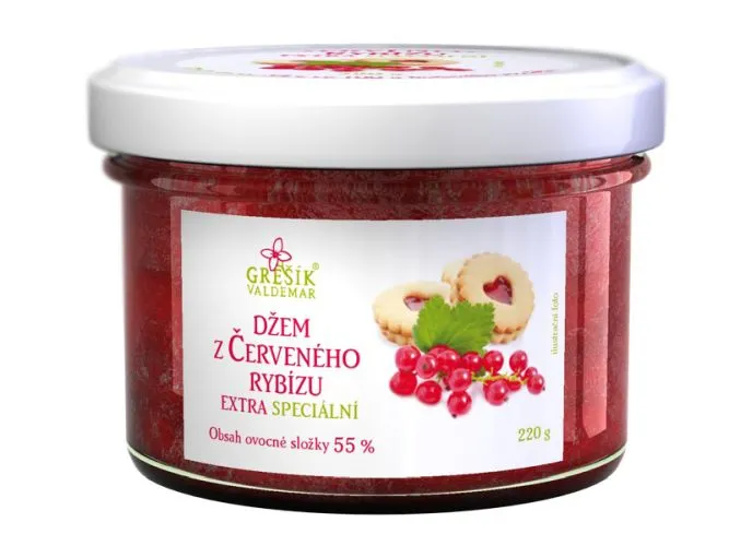 Džem z Červeného rybízu extra Speciální 220 g