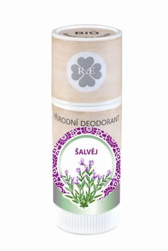 Přírodní deodorant tuhý BIO bambucké máslo šalvěj 25 ml