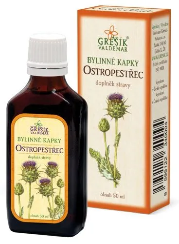 Ostropestřec 50 ml Grešík