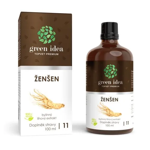 Ženšen kapky 100 ml