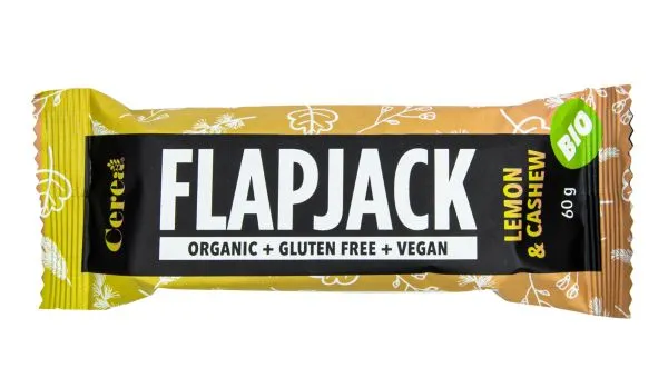 Flapjack bezlepkový kešu a citrón 60 g