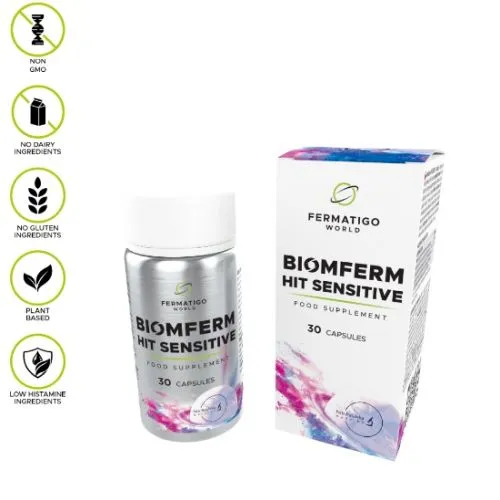 BiomFerm Hit Sensitive 30 kapslí