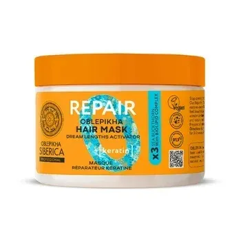 Oblepikha O Repair Regenerační maska na vlasy s keratinem 300 ml